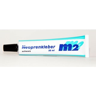 M2 Neopren Reparatur Neoprenkleber 35 ml  (170.- pro Liter)