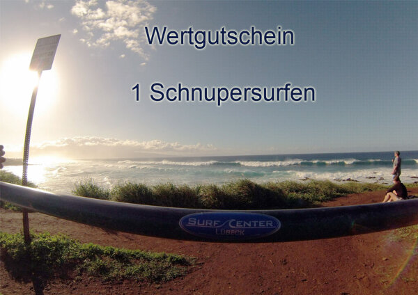 Gutschein Schnuppersurfen